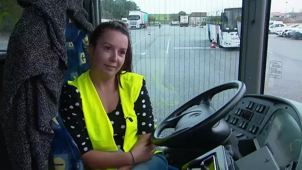 Emploi : des chauffeurs de bus en formation à Poitiers
