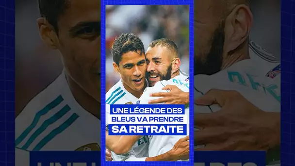 Une légende des Bleus prend sa retraite, Karim Benzema lui rend hommage ! #shorts