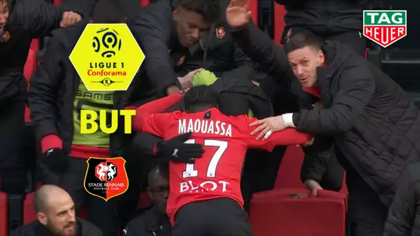 But Faitout MAOUASSA (9') / Stade Rennais FC - Montpellier Hérault SC (5-0)  (SRFC-MHSC)/ 2019-20