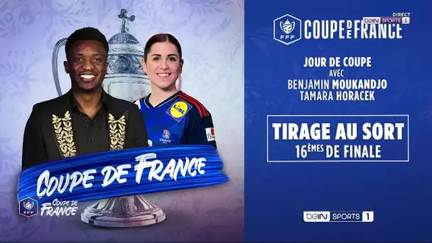 🔴 LIVE  🏆🔮 Suivez en direct le tirage au sort des 1/16 de finale de Coupe de France !