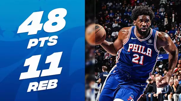 Joel Embiid Makes 76ers Franchise History In 48 Point Performance! | November 6, 2023