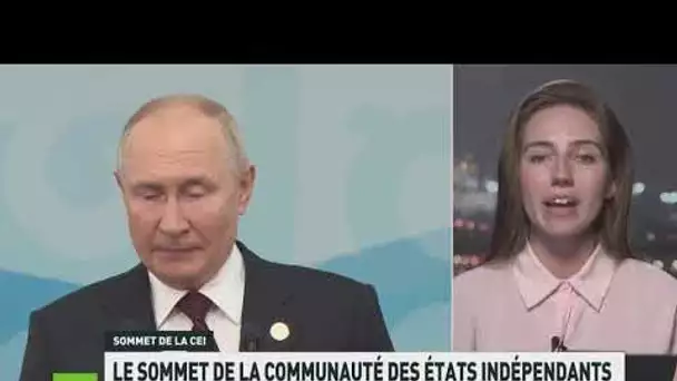Vladimir Poutine clôt le sommet de la Communauté des États indépendants