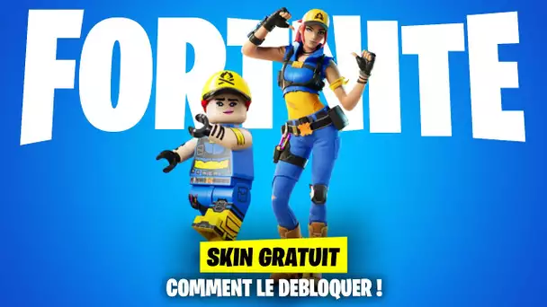 UN SKIN GRATUIT POUR TOUT LE MONDE ! (FORTNITE X LEGO CHAPITRE 5 SAISON 1)