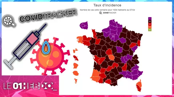 01Hebdo #307 : CovidTracker, Vite ma dose... la tech contre la pandémie