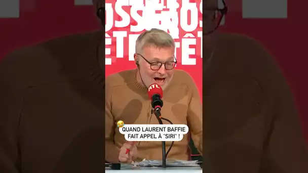 Quand Laurent Baffie fait appel à "Siri" !