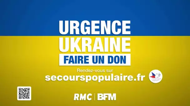 RMC et BFM s’associent au Secours Populaire pour venir en aide aux populations qui fuient l’Ukraine