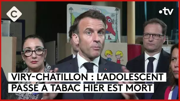 Viry-Châtillon : l’adolescent passé à tabac hier est mort - Le 5/5 - C à Vous - 05/04/2024