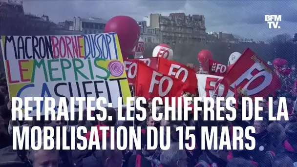 Retraites: les chiffres, ville par ville, de la 8e journée de mobilisation contre la réforme