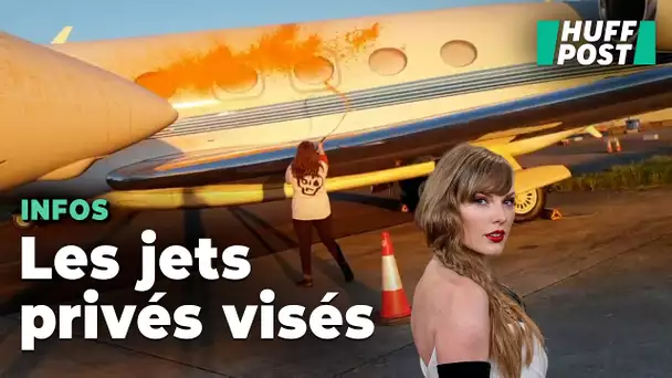 Des militantes écolos s’attaquent à un aéroport où le jet privé de Taylor Swift a atterri