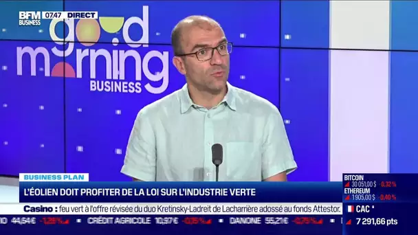 Michel Gioria (France Energie Eolienne) : L'éolien doit profiter de la loi sur l'industrie verte