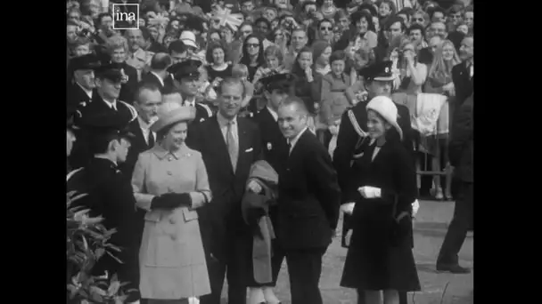19 mai 1972 : à Rouen, la visite de la Reine Elizabeth et du Prince Philip