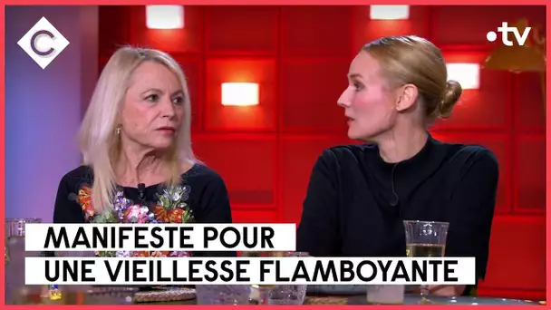 Diane Kruger et Laure Adler - C à Vous - 08/02/2023