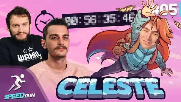 Hugo et Laink commentent la Run très technique de Millay sur Celeste | SpeedRun #05