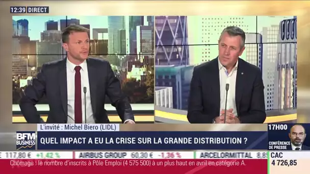 Michel Biero (Lidl): Quel impact a eu la crise sur la grande distribution ?