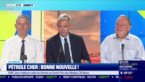 Nicolas Doze face à Jean-Marc Daniel : Pétrole Cher, Bonne nouvelle !