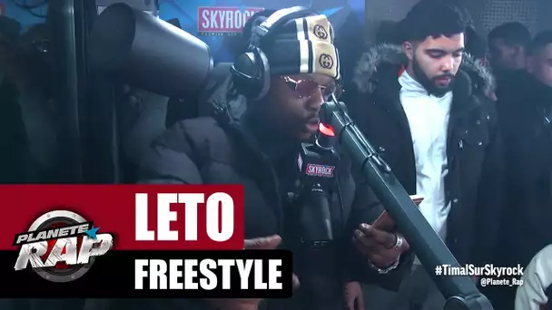 Leto - Freestyle inédit #PlanèteRap