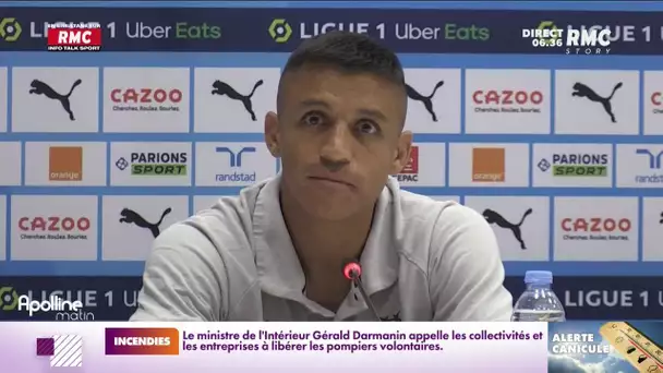 Football : l'attaquant Alexis Sanchez a signé à l'Olympique de Marseille
