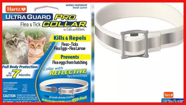 Hartz UltraGuard Pro Flea & Tick Collar for Cats and Kittens