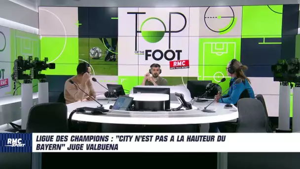 Ligue des champions : "City n'est pas à la hauteur du Bayern" juge Valbuena