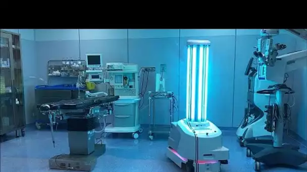 Un robot pour désinfecter une maison de retraite grâce au rayonnement UV