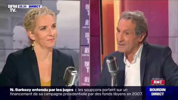 Delphine Batho face à Jean-Jacques Bourdin sur RMC et BFMTV