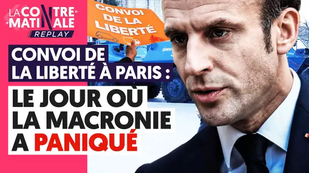 CONVOI DE LA LIBERTÉ À PARIS : LE JOUR OÙ LA MACRONIE A PANIQUÉ