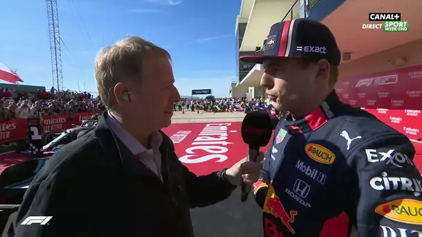 Verstappen : "Je pense qu'on aurait pu finir 2e"
