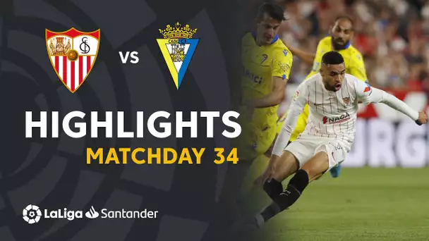 Resumen de Sevilla FC vs Cádiz CF (1-1)