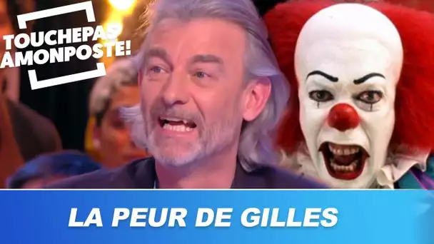 Gilles Verdez se fait terroriser en plein direct par un clown