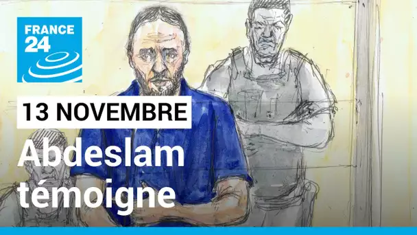 Procès des attentats du 13 novembre : Salah Abdeslam témoigne pour la deuxième fois • FRANCE 24