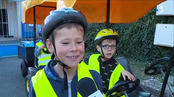 Dans le Tarn, une "Rosalie" pour un transport scolaire écolo