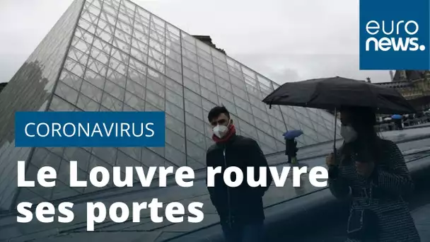 Le musée du Louvre rouvre ses portes
