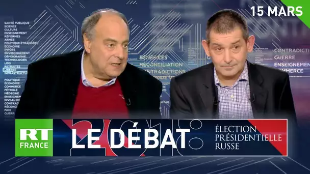 Alexandre Adler et Olivier d&#039;Auzon débattent de la présidentielle russe pour RT France