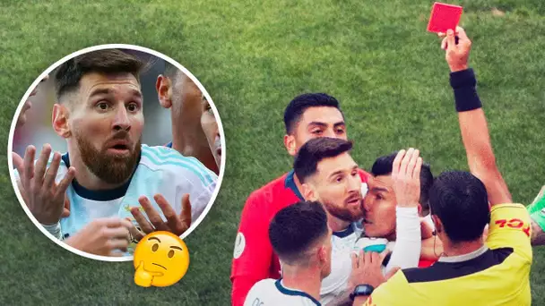 La raison pour laquelle Lionel Messi a reçu un carton rouge contre le Chili - Oh My Goal