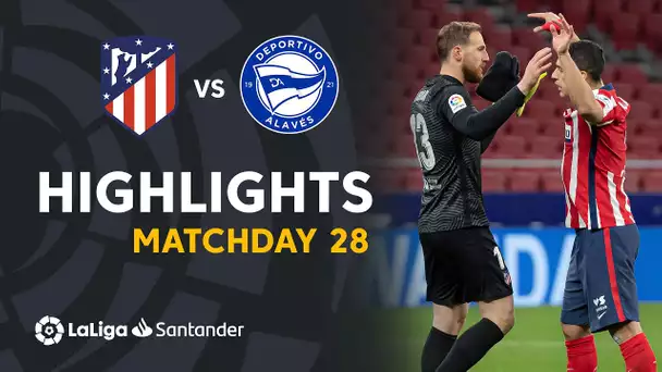 Highlights Atlético de Madrid vs Deportivo Alavés (1-0)