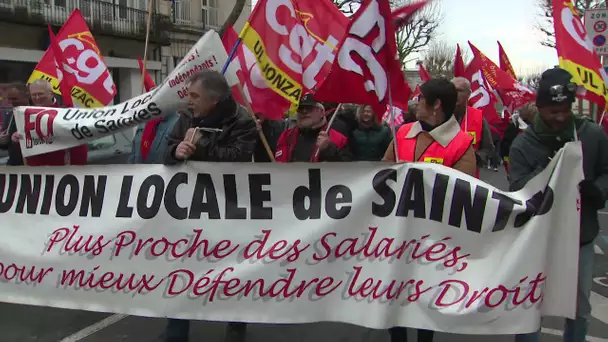 Poitiers : manifestation contre la réforme des retraites jeudi 9 janvier 2020