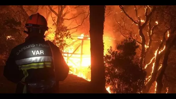 Incendie dans le Var : "C'est une vraie catastrophe"