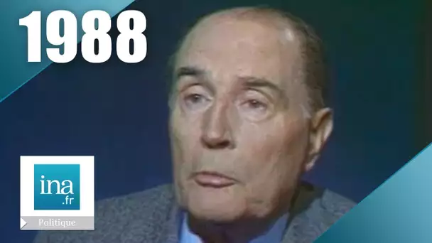 François Mitterrand - Campagne présidentielle 1988 (2ème tour) | Archive INA