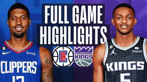 CLIPPERS at KINGS | NBA FULL GAME HIGHLIGHTS | October 22, 2022 (edited)