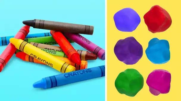 18 IDÉES LUMINEUSES AVEC DES CRAYONS