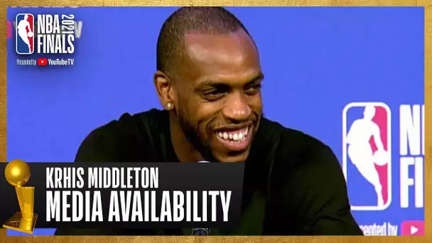 Khris Middleton #NBAFinals Media Availability | July 13th, 2021