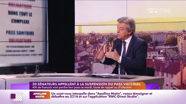 Joyandet : ""Nous demandons la suspension du pass vaccinal au nom de la liberté publique"