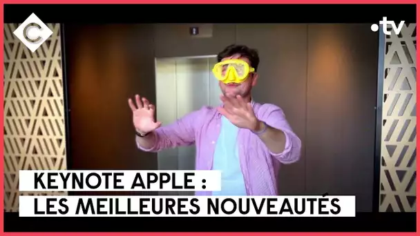 L'AirCon, une exclusivité Apple - L’ABC - C à Vous - 06/06/2023