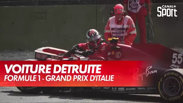 Énorme choc pour Carlos Sainz ! - GP d'Italie