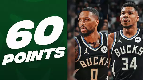 Giannis (33 PTS) & Dame (27 PTS) Combine For 60 PTS In Bucks W! 🔥 | January 13, 2024