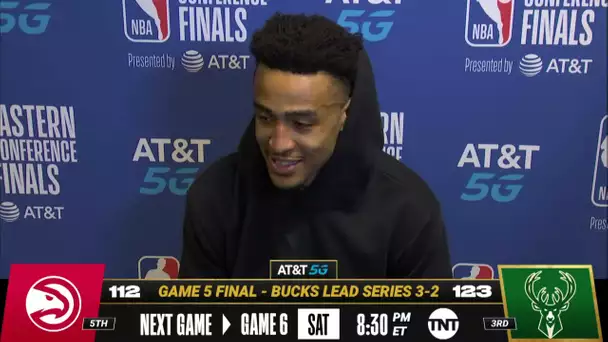 John Collins on His 19 PT Outing vs Bucks in Game 5 | Postgame Press Conference