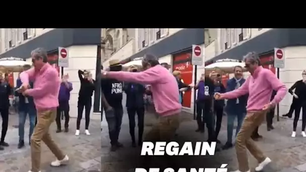 La danse de Patrick Balkany pour la Fête de la musique surprend