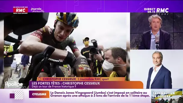 Tour de France: "L'étape d'hier restera dans l'histoire" juge Christophe Cessieux