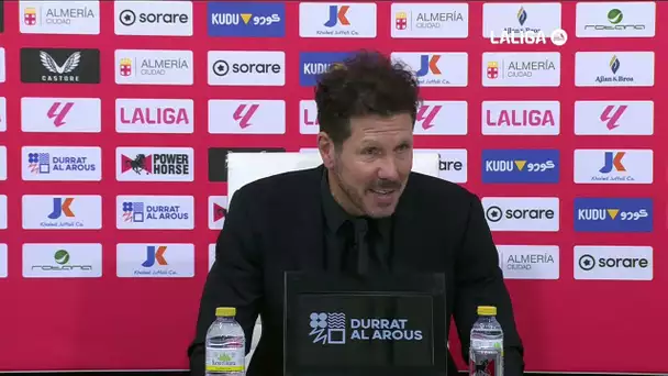 Rueda de prensa UD Almería vs Atlético de Madrid