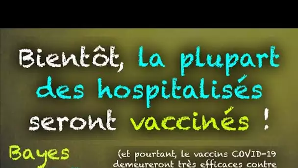 Prebunking : les vaccinés hospitalisés